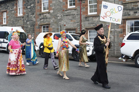 Kirkcudbright Parade August 2025 